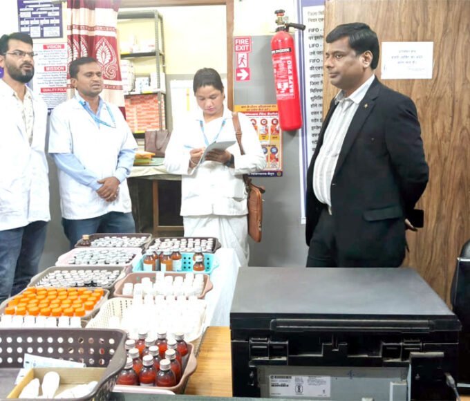 जिला अस्पताल में NQAS