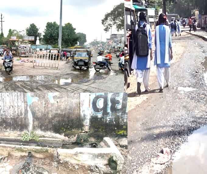 जेल के सैप्टिक टैंक के गंदे पानी का