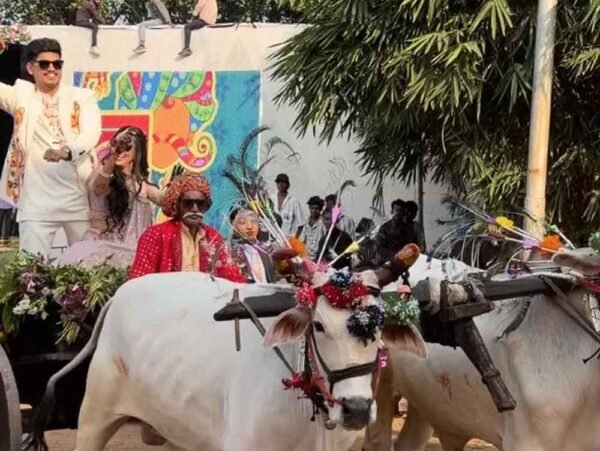 अभिमन्यु-इशिता बैलगाड़ी पर नजर आए, 30