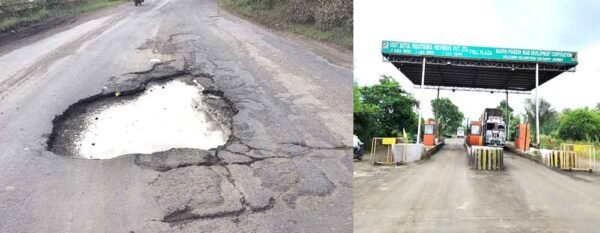 गड्ढों में तब्दील हुआ बैतूल-परतवाड़ा