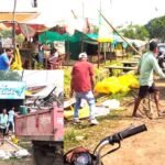 दुष्कर्मी का अवैध चिकन सेंटर हटाया