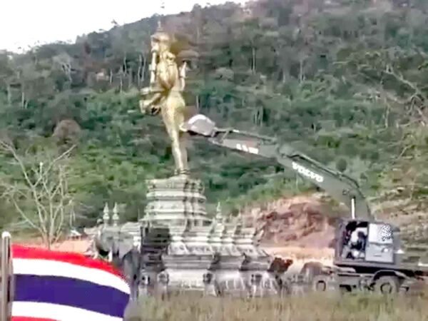 थाईलैंड-कंबोडिया सीमा पर विवाद: थाई