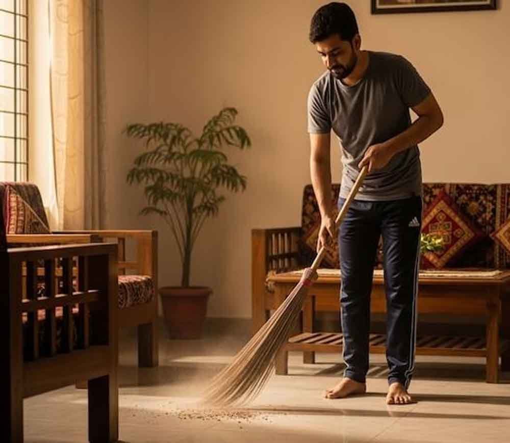 घर में पुरुषों