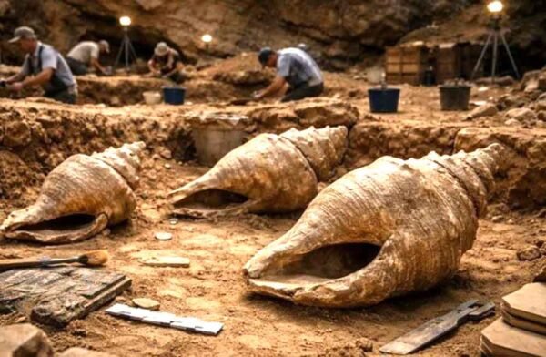 6000 साल पुराने मिले ‘शंख हॉर्न’,