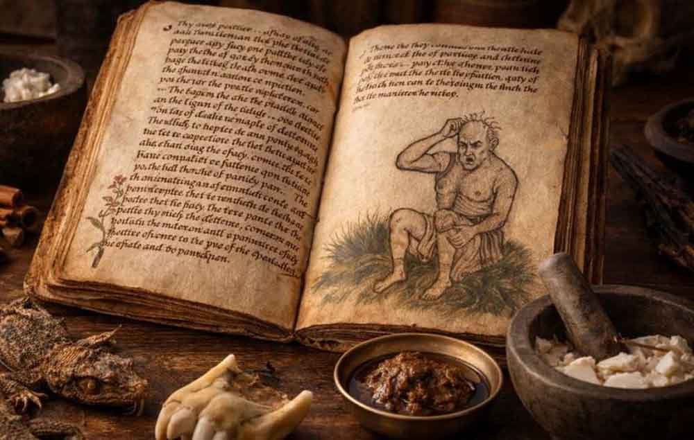 500 साल पुरानी किताब में गंजेपन और