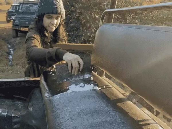 नर्मदापुरम में सीजन की सबसे ठंडी