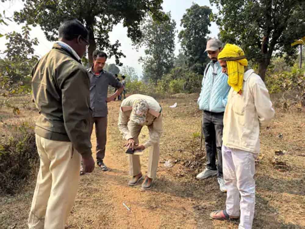 सारनी क्षेत्र में तेंदुए की