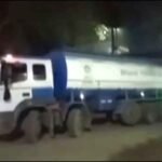 पेट्रोल टैंकर और बाइक की भिड़ंत में