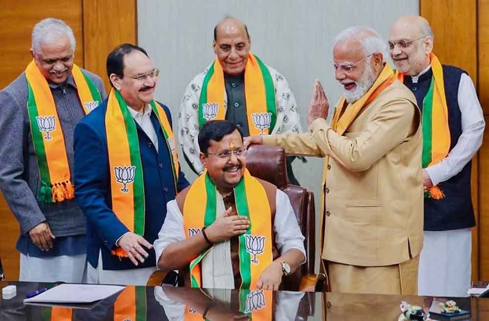 भाजपा में बड़े संगठनात्मक