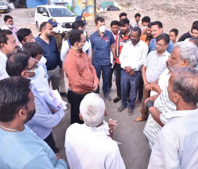 आयुक्त नगरीय प्रशासन श्री भोंडवे ने