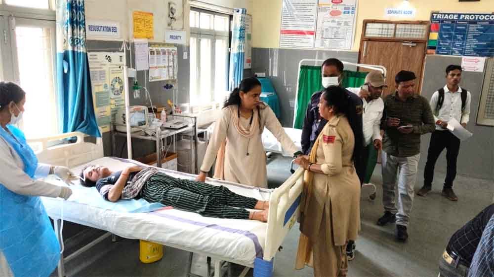 जिला जेल बैतूल में महिला