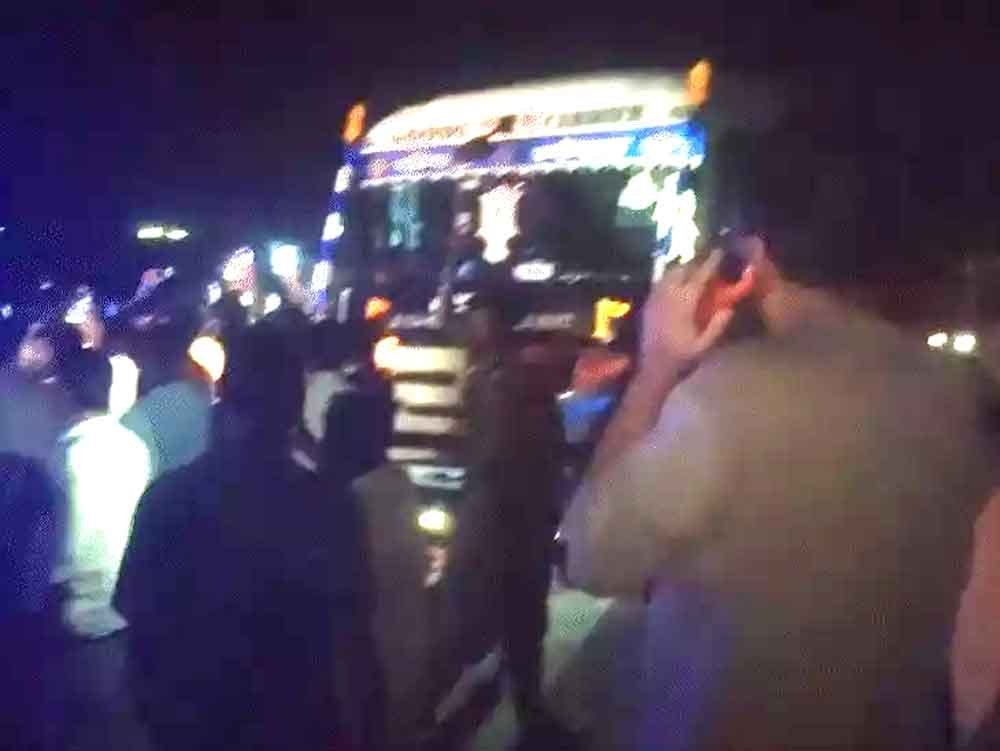 बैतूल में हाईवे जाम से