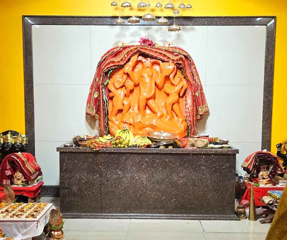 छिन्नमस्तिका माता मंदिर में हुआ हवन-