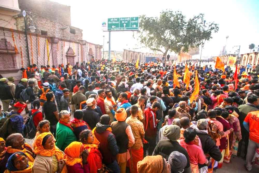 रामनवमी पर अयोध्या में रामलला का