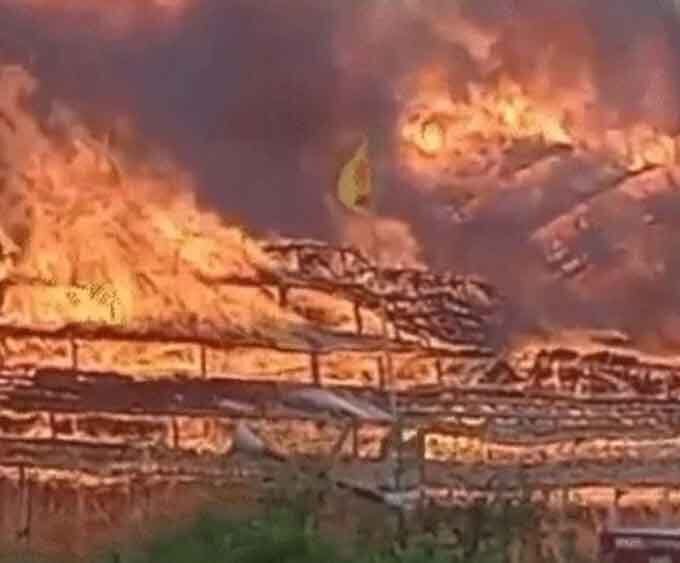 अयोध्या में महायज्ञ के दौरान भीषण