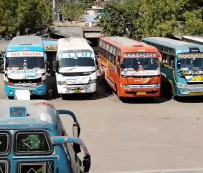 मध्य प्रदेश में बस