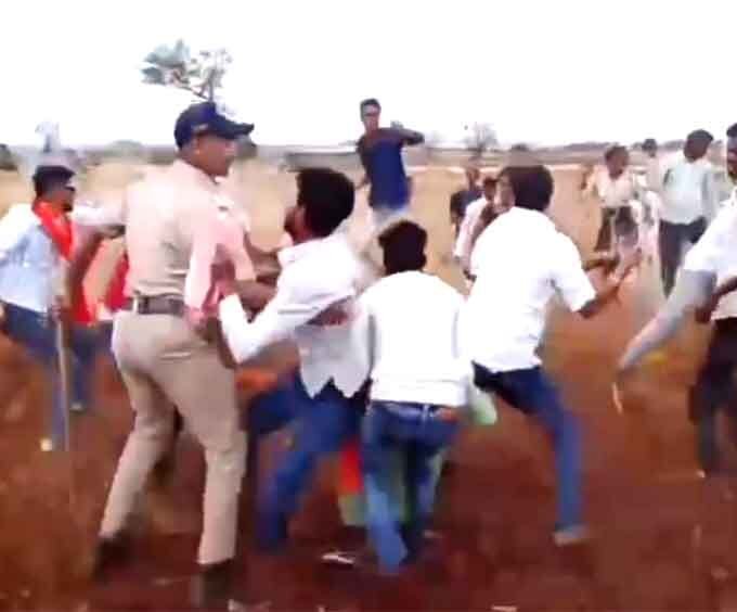 युवा मोर्चा जिलाध्यक्ष मगरदे पर हमला