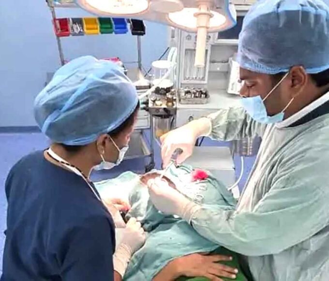 संक्रमण से बच्ची की